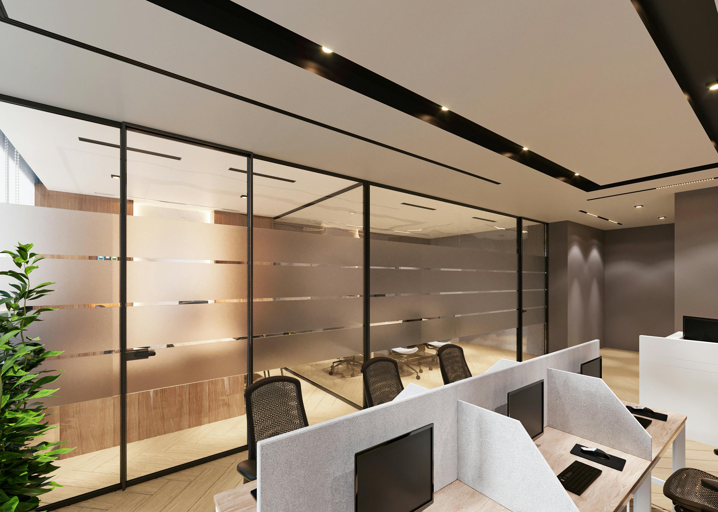 Office fit-out service by Fluxion sp. z o.o.